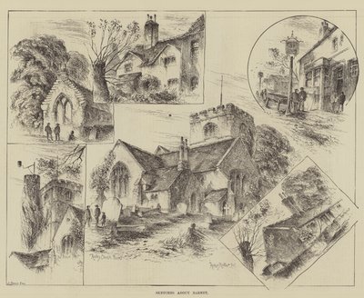 Sketches about Barnet by Herbert Railton
